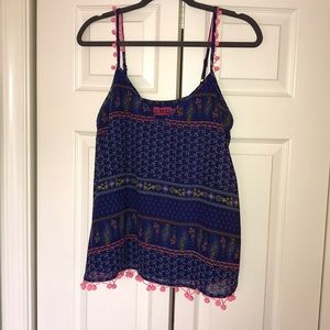 Boohoo Pom-Pom tank top!